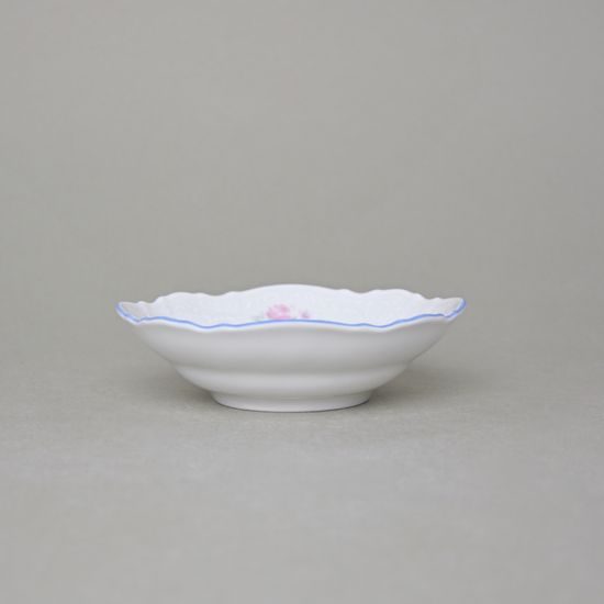 Bowl 13 cm, Thun 1794 Carlsbad porcelain, BERNADOTTE blue-pink flowers