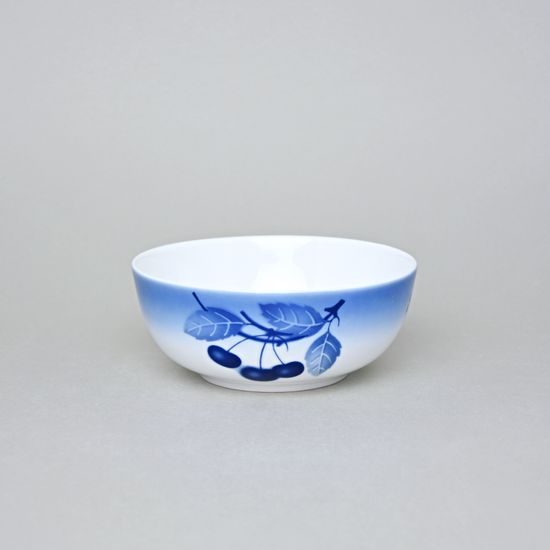 Bowl Memory 16 cm, Thun 1794 Carlsbad porcelain, BLUE CHERRY