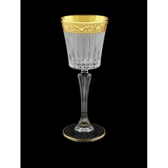 Astra Gold: Likérka 110 ml, 16,9 cm, křišťál + zlato, Timeless, Romance Golden Classic dekor