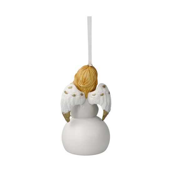 Angel bell dreams 5 / 5 / 9 cm, biscuit porcelain, Goebel