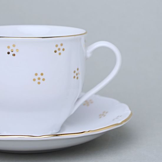Cup tall 190 ml + saucer 15 cm, Verona Golden Valbella, G. Benedikt