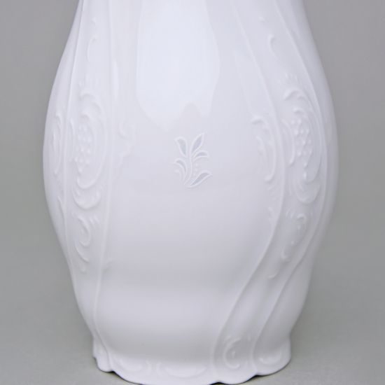 Váza 19 cm, Thun 1794, karlovarský porcelán, BERNADOTTE mráz, platinová linka