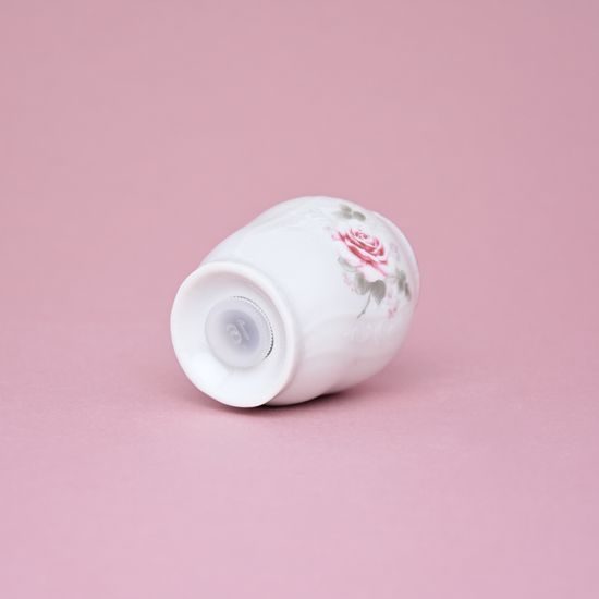 Pink line: Salt shaker, Thun 1794 Carlsbad porcelain, BERNADOTTE roses