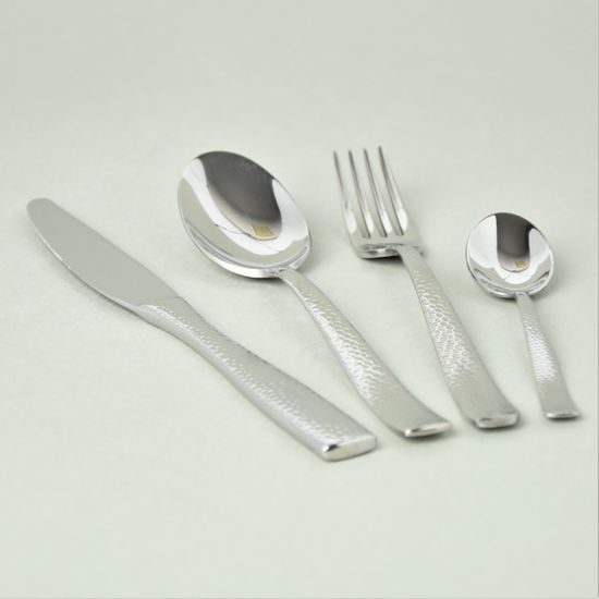 24 pcs. cutlery set, Posata MARTELLATA, NEVA