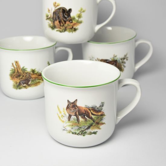 Mug Warmer hunting 650 ml, 1 pcs. - random decor, Český porcelán a.s.