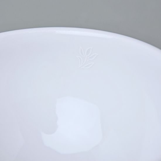 Šálek a podšálek čajový 275 ml / 18 cm, Thun 1794, karlovarský porcelán, BERNADOTTE mráz, platinová linka