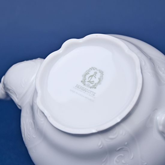 Pot tea 0,7 l, Thun 1794 Carlsbad porcelain, BERNADOTTE white