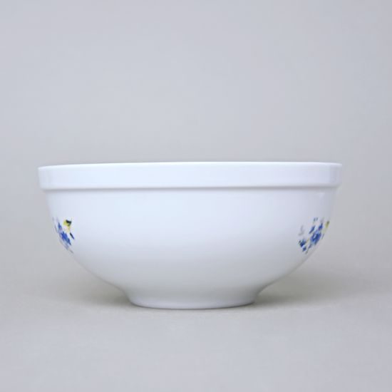 Round Bowl 17 cm, Forget-me-not, Without the blue line, Cesky porcelan a.s.