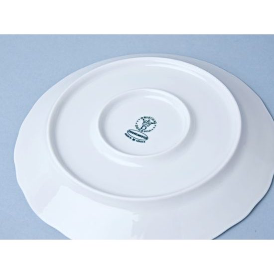 Cheese box round - bottom 19 cm, Original Blue Onion Pattern