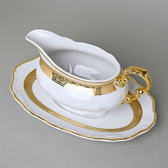 Omáčník s podomáčníkem, Marie Louise 88003, Thun 1794, karlovarský porcelán