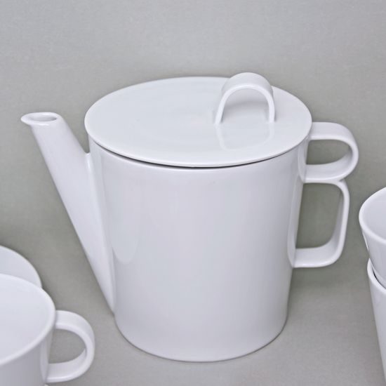 Bohemia White,Tea set, Pelcl design, Cesky porcelan a.s.