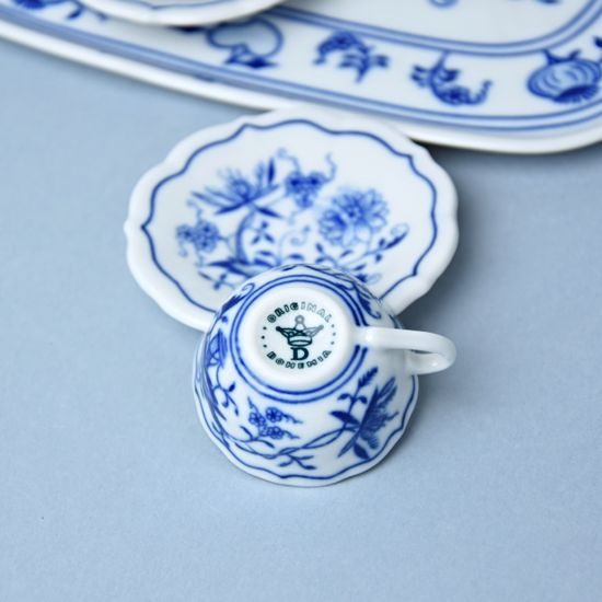 Tea set mini 8 pieces, Original Blue Onion Pattern