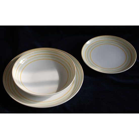 Plate set for 6 persons, Thun 1794 Carlsbad porcelain, TOM 29958