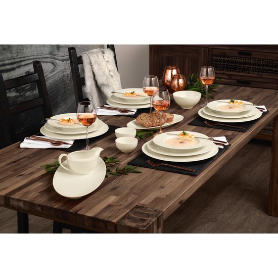 ZOÉ fine diamond: Plate dining 27,5 cm, Seltmann porcelain