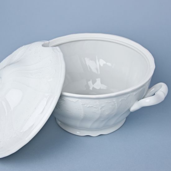 FROST NO LINE: Soup tureen 2,5 l, Thun 1794 Carlsbad porcelain, BERNADOTTE