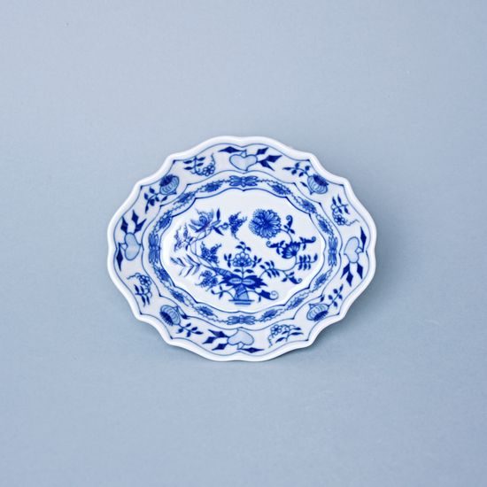 Dish for sugar 13 cm, Original Blue Onion Pattern