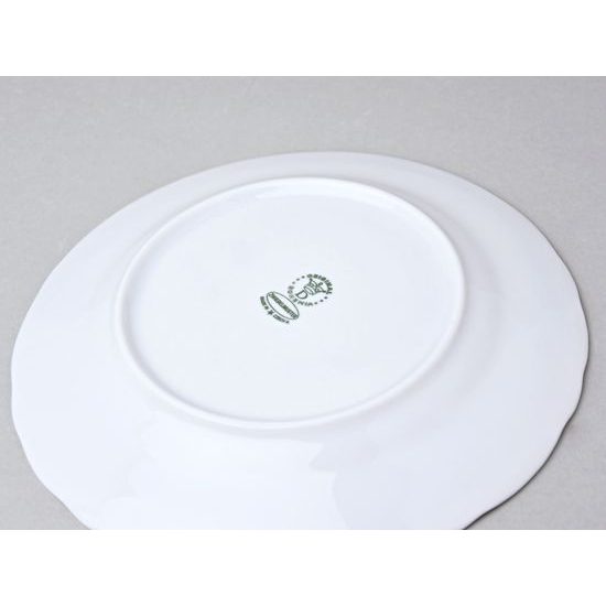 Talíř dezertní 19 cm, zelený cibulák, Český porcelán a.s.