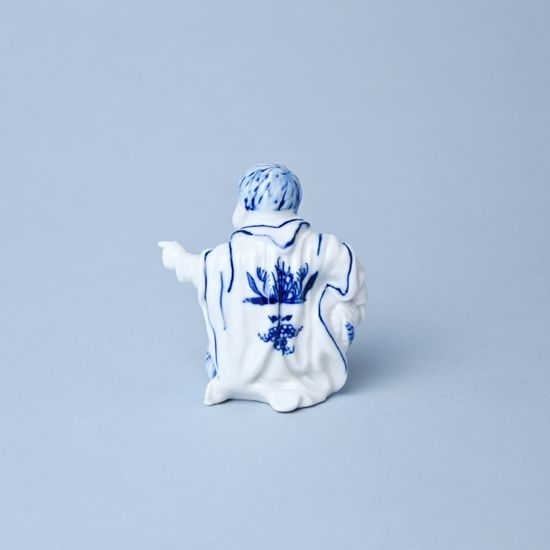 Boy with sheep 7,2 cm, Original Blue Onion Pattern