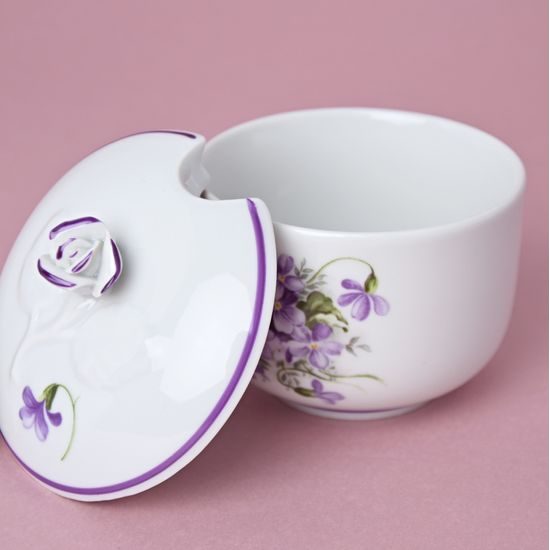 Sugar bowl 0,2 l, Violet, Cesky porcelan a.s.