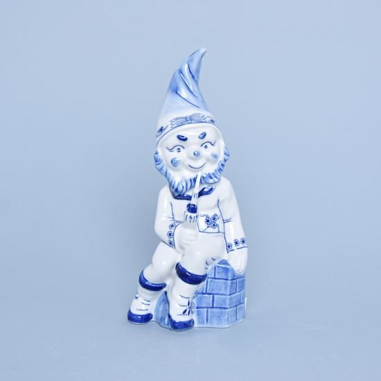 Dwarf Petrus 22cm, Original Blue Onion Pattern