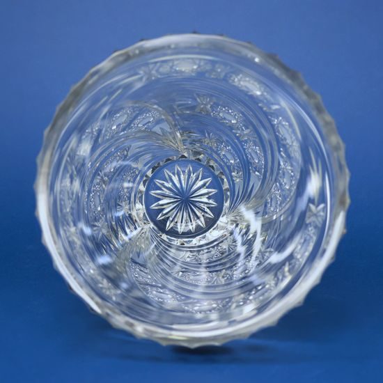 Crystal Hand Cut Vase Comet, 255 mm, Crystal BOHEMIA