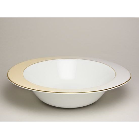 Bowl 28 cm, Granat Marsala 3732, Tettau porcelain