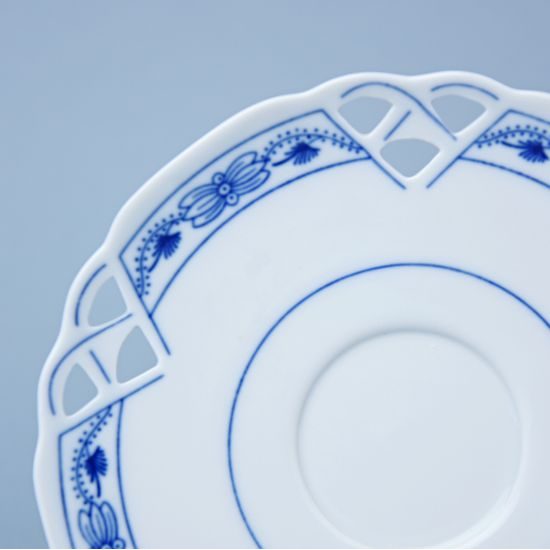 Podšálek na čaj ozdobný 15,3 cm, Cibulák, originální z Dubí