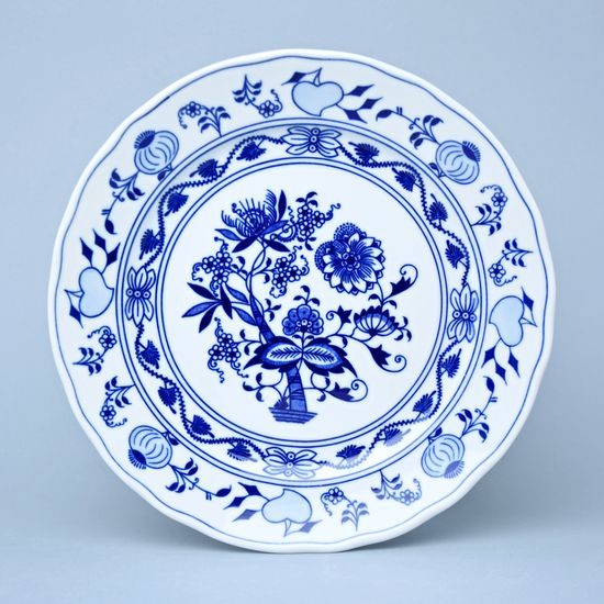 Plate flat 26 cm, Original Blue Onion Pattern