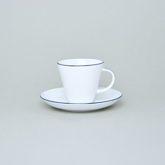 Saucer 125 mm, Thun 1794 Carlsbad porcelain, TOM