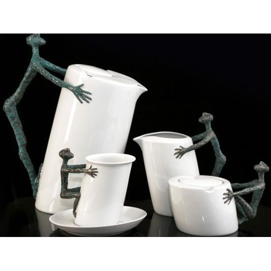 Coffee set for 6 persons Sisyfos, Thun Studio, Luxury Porcelain