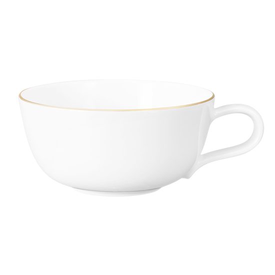 Liberty gold line: Tea cup 0,28 l, Seltmann porcelain