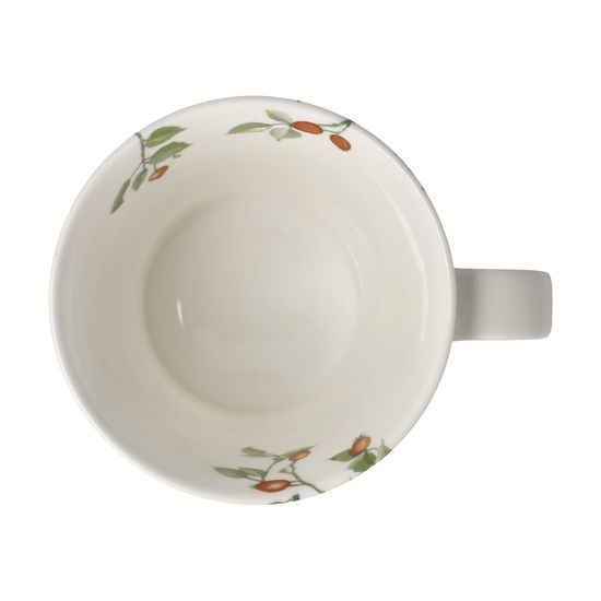 Hrnek 350 ml vrabci na šípku 9,5 cm, jemný kostní porcelán, Goebel