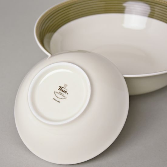 Mísa 23 cm, Thun 1794, karlovarský porcelán, Cairo 30381 ivory