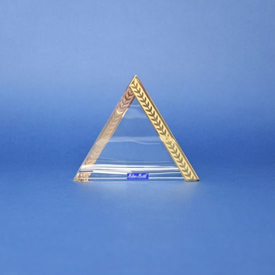Napkin Stand, Golden Stripe, 12 cm, Milan Mottl