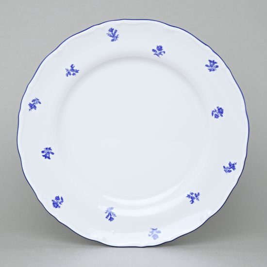 Plate dining 25 cm, Ophelie blue Hazenka, Nová Role Thun