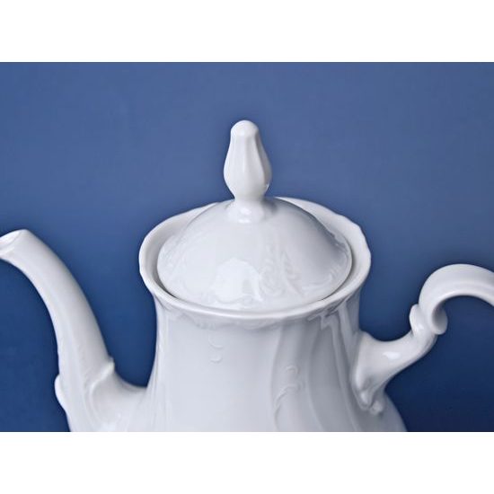 Coffee pot 1,2 l, Thun 1794 Carlsbad porcelain, BERNADOTTE white