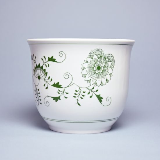 Flower pot d 16,0; h 13,5 cm, Original Green Onion pattern