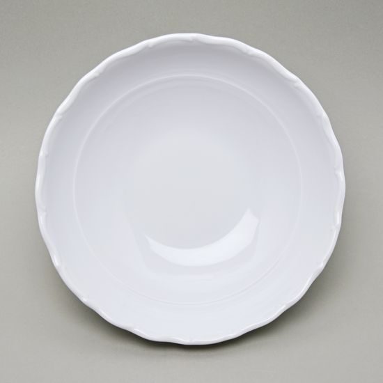 Verona white with bottom sign: Bowl 23 cm, G. Benedikt 1882