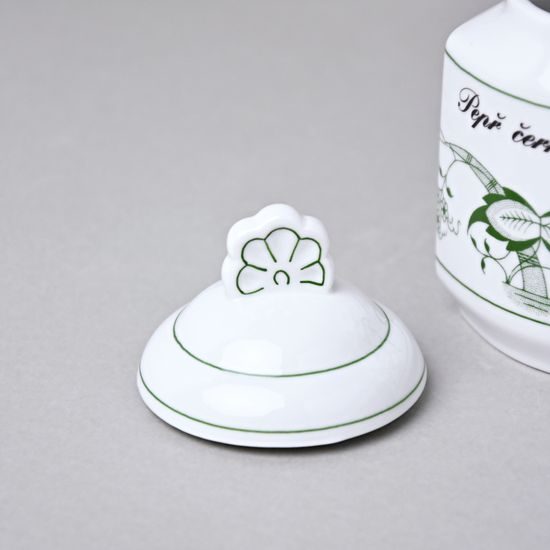 Lid for spice box 0,20 l, original Green onion pattern