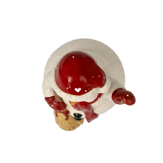 Snowman figurine Winter Cleaning 7 / 8.5 / 12cm, stoneware, Goebel