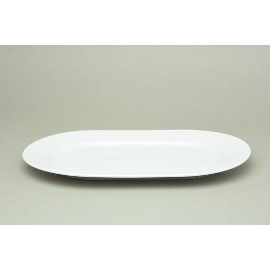 Dish oval flat 32 cm, Onyx, THUN 1794