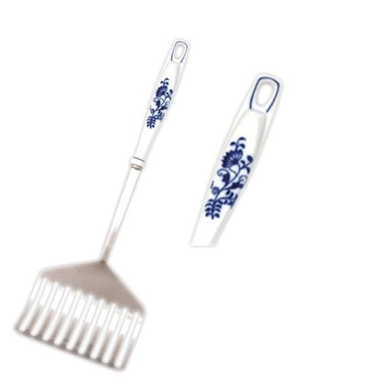 Ladle for Dumplings - smooth 38 cm, Original Blue Onion pattern
