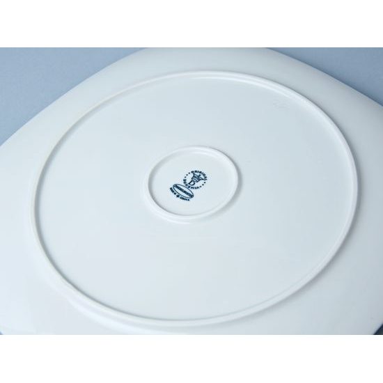 Talíř hranatý 29 cm, Cibulák, originální z Dubí