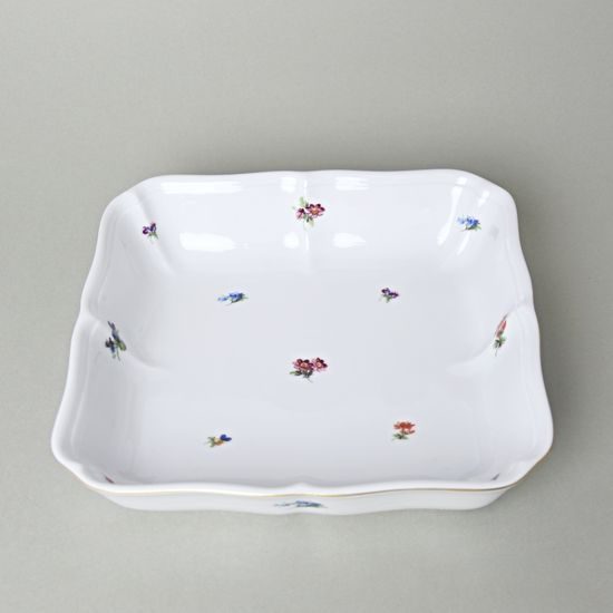 Salad bowl square 23 cm, Hazenka, Cesky porcelan a.s.