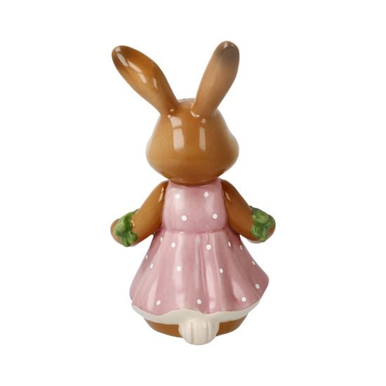 Figurine Rabbit Girl Cute flower Girl 6,5 / 5,5 / 12 cm, stoneware, Goebel