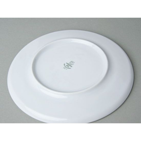 Plate dessert 20 cm Optimo, Gingerbread and orange, G. Benedikt 1882