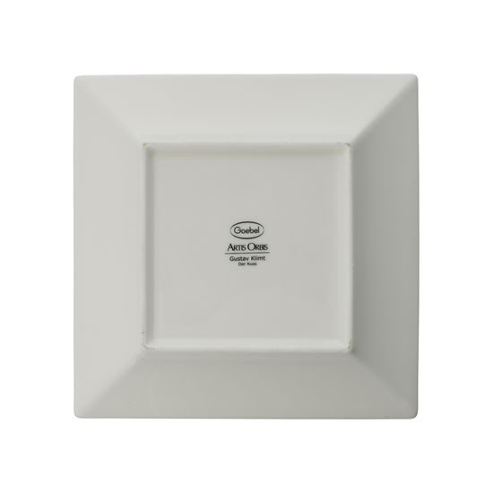 Mísa Polibek 16 / 16 / 2 cm, jemný kostní porcelán, G. Klimt, Goebel