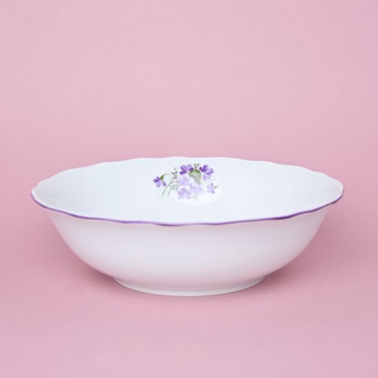 Bowl 23 cm, Violet, Cesky porcelan a.s.