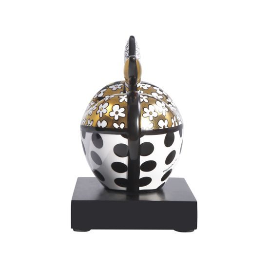 Figurka Golden Big Apple, 14 / 11 / 18 cm, porcelán, R. Britto, Goebel