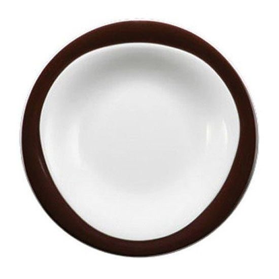 Plate dessert 20 cm, Trio 23602 Dark Chocolate, Seltmann Porcelain